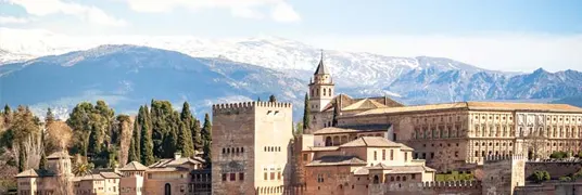 The Alhambra palace in Granada is one of the architectural highlights of Spain's Moorish history